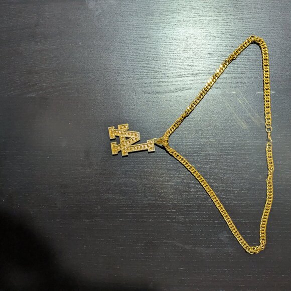 Men's Gold LA chain - Picture 2 of 2